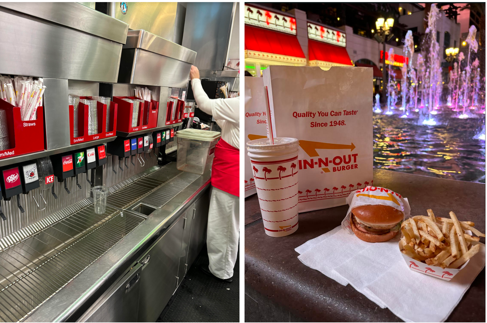 in-n-out burger at vegas